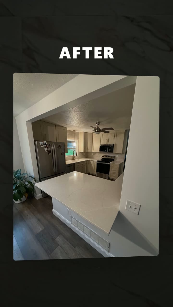 After: Kitchen remodel, New Kensington, PA